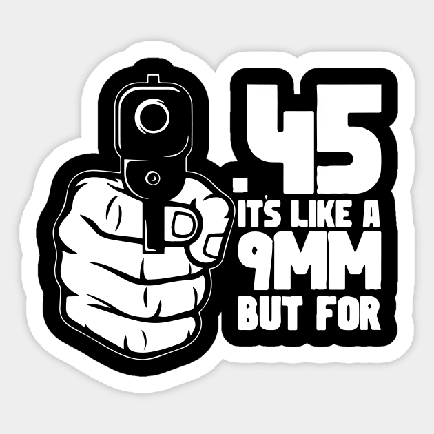 9 mm Sticker by FUNNY LIFE